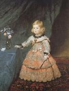 Diego Velazquez Portrait de I'infante Marguerite (df02) Spain oil painting reproduction